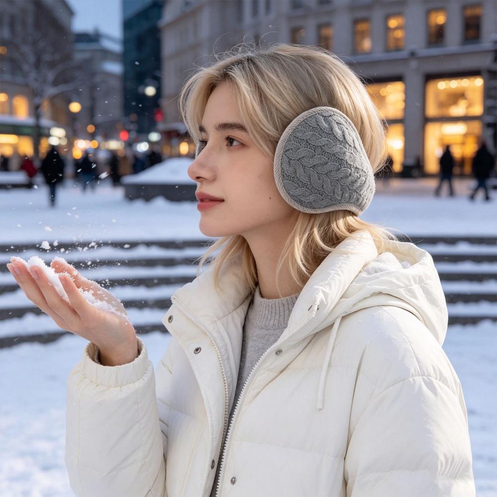 Fleece Ear Warmer Band - للجنسين (رجال ونساء) أغطية أذن شتوية