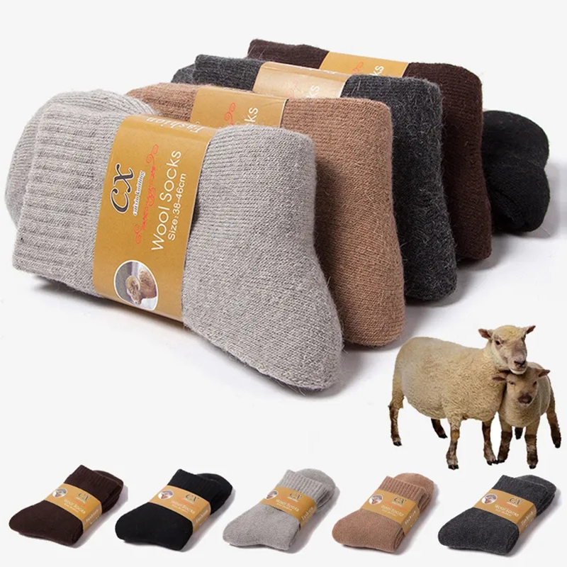 Thermal Sock Wool - 1 Pairs الشتاء الدافئة النساء الجوارب