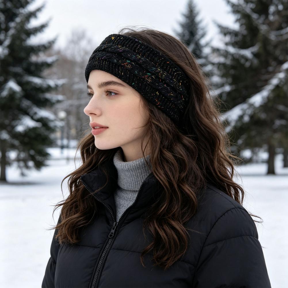 عصابات شعر مريحة ومرنة للنساء، - مراجعة Fleece Ear Warmer Band وسعره