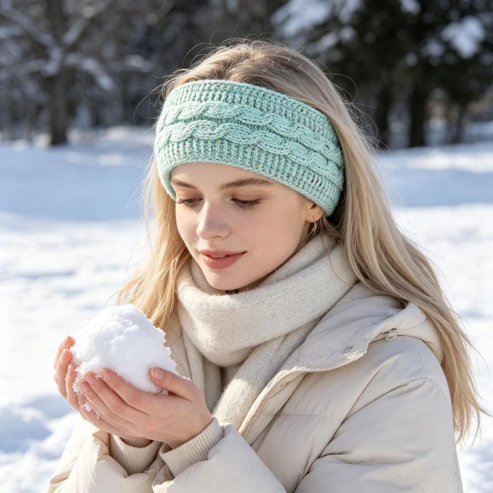 عصابات شعر مريحة ومرنة للنساء، - مراجعة Fleece Ear Warmer Band وسعره