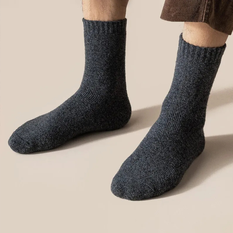 1 Pairs الشتاء الدافئة النساء  - مراجعة Thermal Sock Wool وسعره